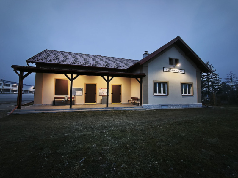 Hostomice, nádraží